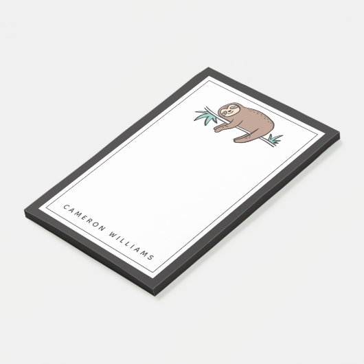 Sleuf zegt: Ontspan Post-it® Notes (Schuin)