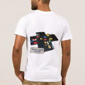 Sleufautobewegingen,  t-shirt (Achterkant)