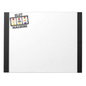 Sleufmachine kantelbaar pictogram notitieblok (Voorkant)