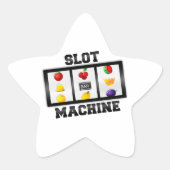 Sleufmachine kantelbaar pictogram ster sticker (Voorkant)