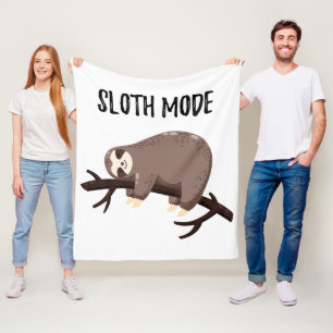 Sleufmodus Fleece Deken