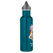 Sleufmodus geactiveerd Funny Illustratie Waterfles (Links)