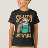 Sleufmodus geactiveerd t-shirt (Voorkant)