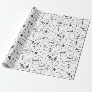 Sleufpatroonpapier Cadeaupapier