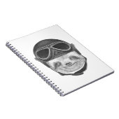 Sleufportret | Helmet Notitieboek (Rechterzijde)