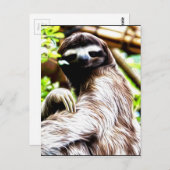 Sleufschildering Briefkaart (Voorkant / Achterkant)