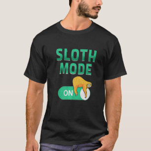Sleufsleuven in Cute Sloth Love Sleuf Mode on T-shirt