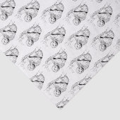 Sleuftreklichtfoto #1 tissuepapier (Detail)