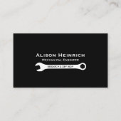 Sleutel Hardware Gereedschap Visitekaartje (Voorkant)