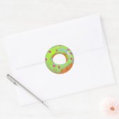 sleutel Limoen Donut Wall Sticker (Envelop)