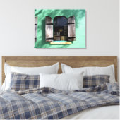 Sleutel Limoen Pie Window Key West Florida Wrapped Canvas Afdruk (Insitu (Slaapkamer))