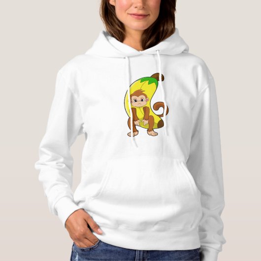 Sleutel met Banana Hoodie (Voorkant)