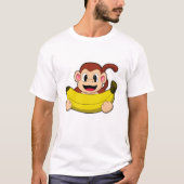 Sleutel met Banana T-shirt (Voorkant)