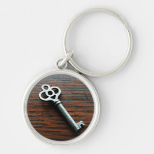 sleutel op de doos van Wooden Sleutelhanger