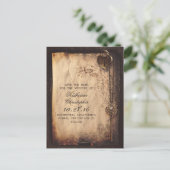 sleutel slot oude bewaar de datum briefkaarten (Staand voorkant)