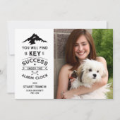 Sleutel tot de Uitnodiging van het Afstuderen van  (Voorkant)