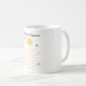 Sleutel tot geluk Mok – grillige Waterverf (Voorkant rechts)