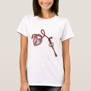 Sleutel tot mijn hart ~ Red T-shirt