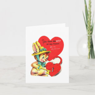  sleutel tot mijn hart Valentijn Kaart