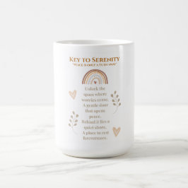 Sleutel tot Serenity Boho Mok - Inspirerend Bohemi