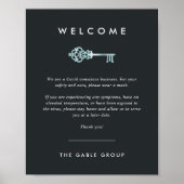  sleutel | Veiligheid van onroerend goed Poster (Voorkant)