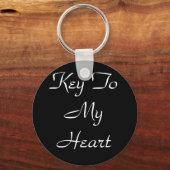 Sleutel voor mijn hart sleutelhanger (Voorkant)