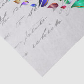 Sleutel voor Mijn hart Tissuepapier (Detail)