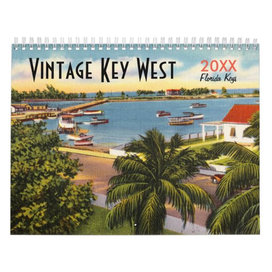  Sleutel West Florida Kalender (Hoes)