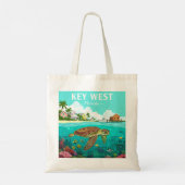  Sleutel West Florida Tote Bag (Achterkant)