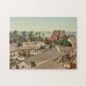 sleutel West Historic 1900 Legpuzzel (Horizontaal)