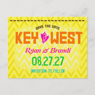SLEUTEL WEST Opslaan Datum Linen Save The Date