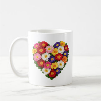 Sleutelbloem Bloemhart Februari Geboortebloem Koffiemok