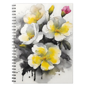 Sleutelbloem - Waterverf bloemen Notitieboek