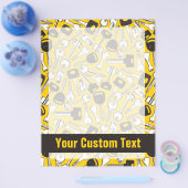 Sleutelbos achtergrond flyer (Enkel)