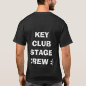 sleutelclub t-shirt (Achterkant)