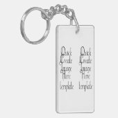 sleutelhanger (Voorkant Links)