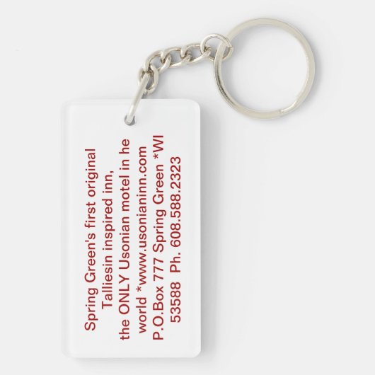  Sleutelhanger (achterkant)