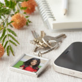 Sleutelhanger Aangepaste foto-sjabloon (Zijkant)