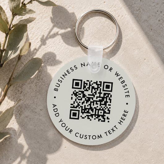 Sleutelhanger | Aangepaste QR-code Zakelijke Promo