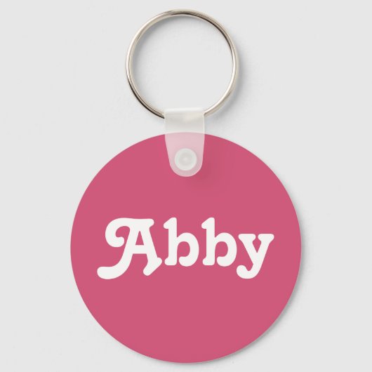 Sleutelhanger Abby (Voorkant)