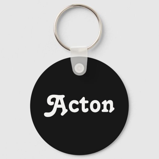 Sleutelhanger Acton (Voorkant)
