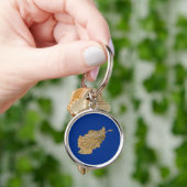 Sleutelhanger Afghanistan Map (Hand)