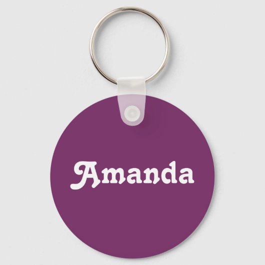 Sleutelhanger Amanda (Voorkant)