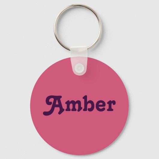 Sleutelhanger Amber (Voorkant)