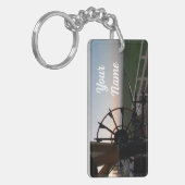 Sleutelhanger Amsterdam Windmill Canal House (Voorkant Links)