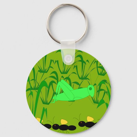 Sleutelhanger Ant en Grasshopper (Voorkant)