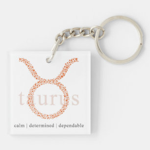 Sleutelhanger: Astrology Taurus Sign Sleutelhanger