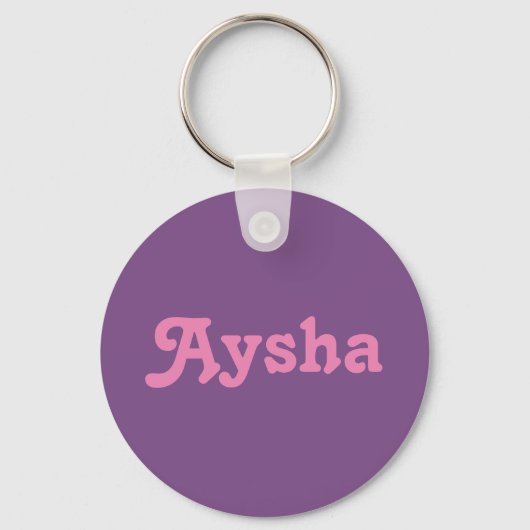 Sleutelhanger Aysha (Voorkant)