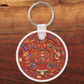 Sleutelhanger: Aztec-kalender Sleutelhanger (Voorkant)