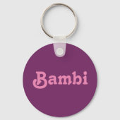Sleutelhanger Bambi (Voorkant)